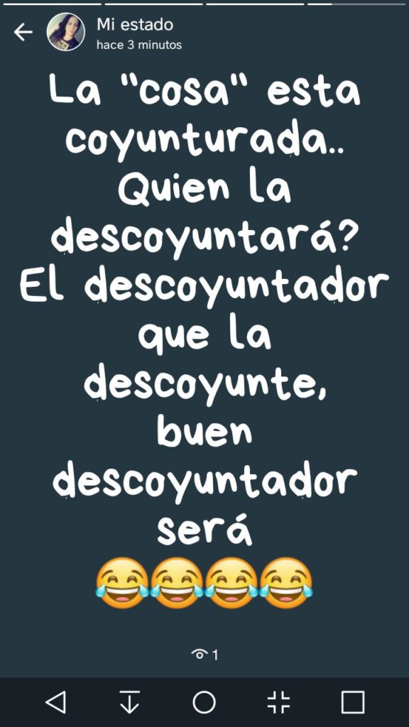 MAULLA COMO UN GATO, TIENE OJOS DE GATO, PERO NO ES PERIODO ESPECIAL